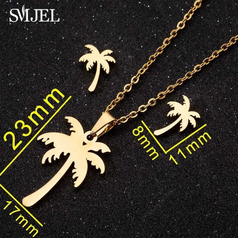 Palm tree pendant - Jewelry Universe - Jewelry making