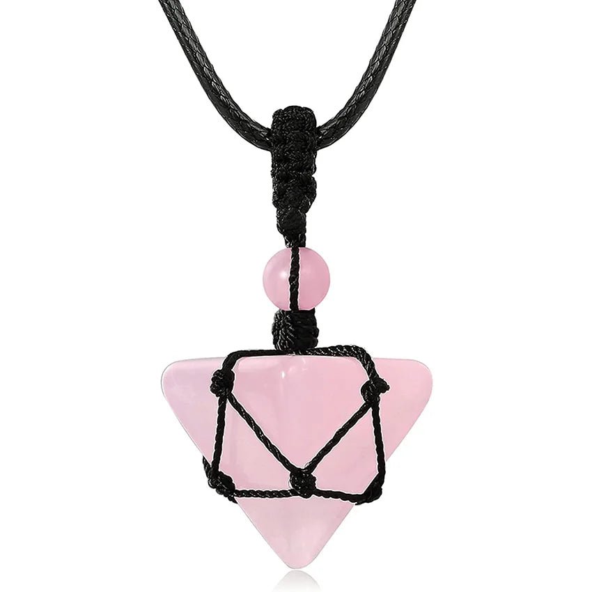 Rose quartz rose pendant - Jewelry Universe - Jewelry making