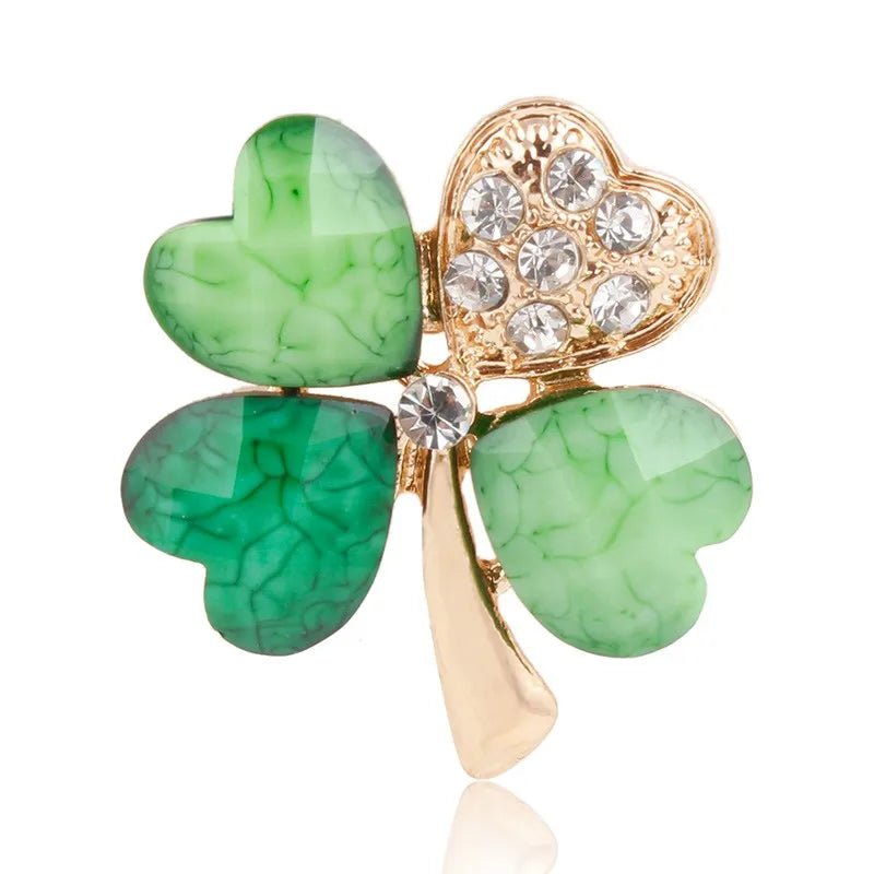 Shamrock brooch - Jewelry Universe - Jewelry making