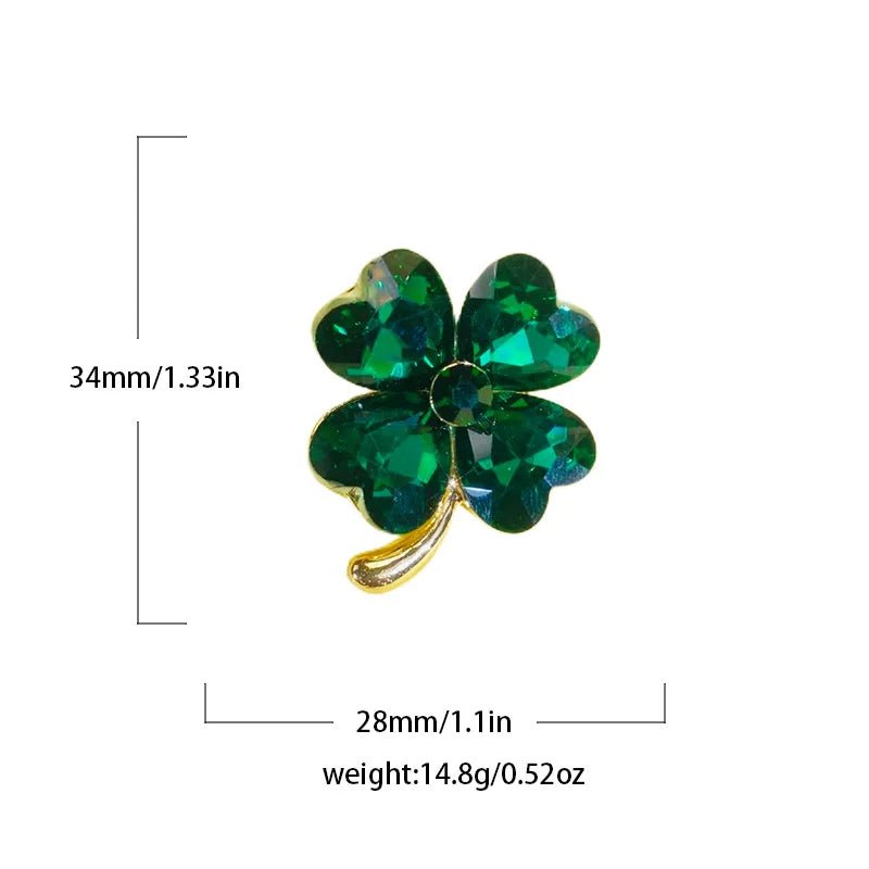 Shamrock brooch - Jewelry Universe - Jewelry making