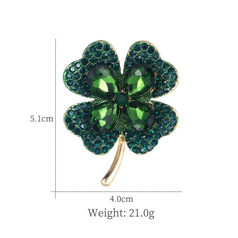 Shamrock brooch - Jewelry Universe - Jewelry making