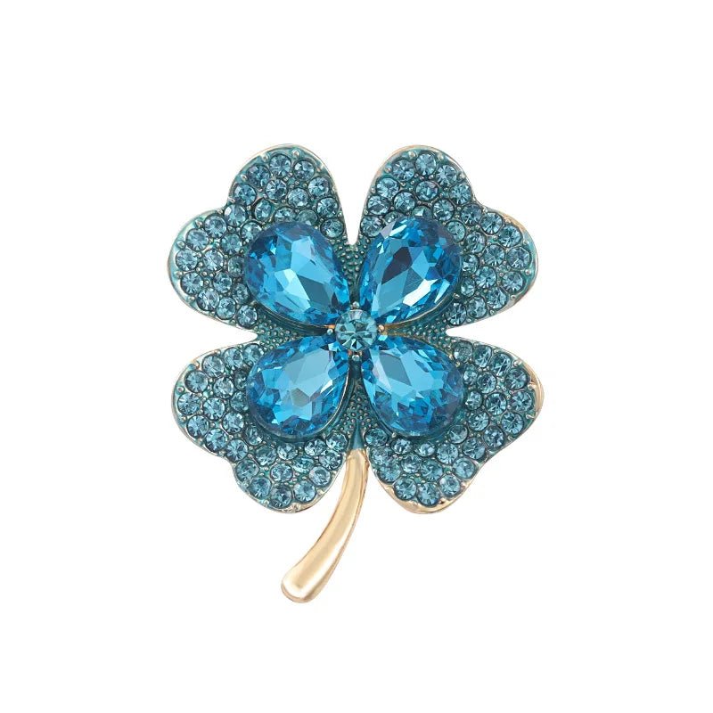 Shamrock brooch - Jewelry Universe
