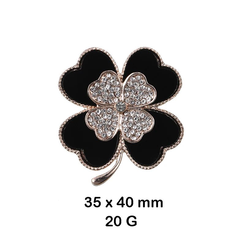 Shamrock brooch - Jewelry Universe