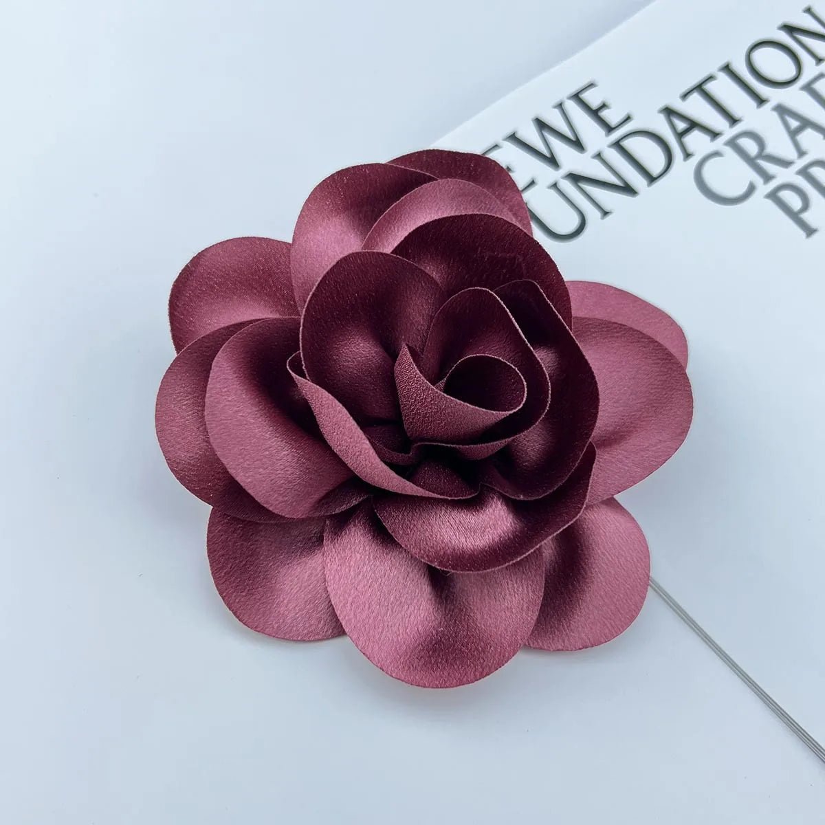 Silk flower brooch - Jewelry Universe - Jewelry making