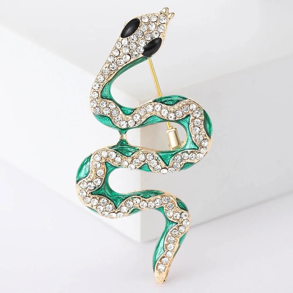 Snake brooch - Jewelry Universe