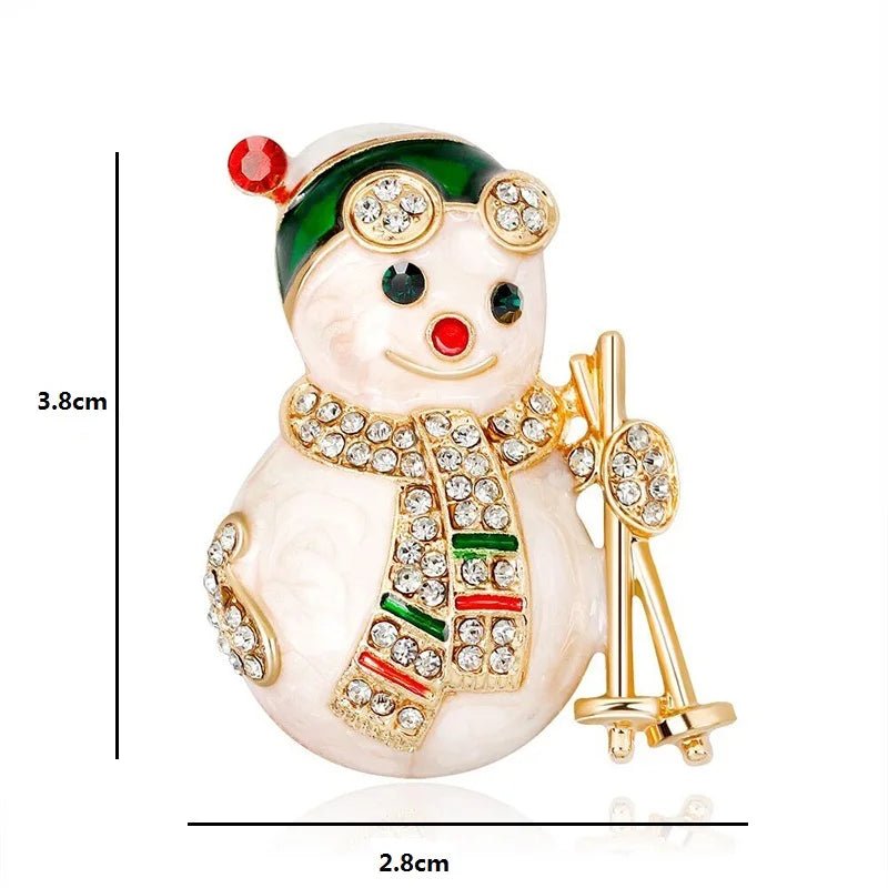 Snowman brooch - Jewelry Universe - Jewelry making