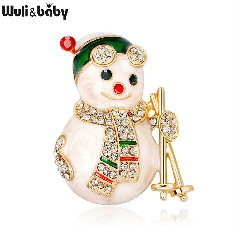 Snowman brooch - Jewelry Universe - Jewelry making