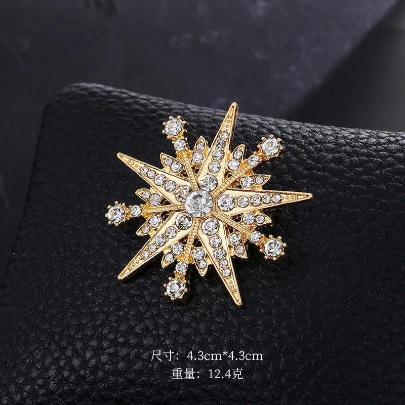 Starburst brooch - Jewelry Universe