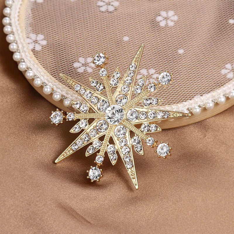 Starburst brooch - Jewelry Universe