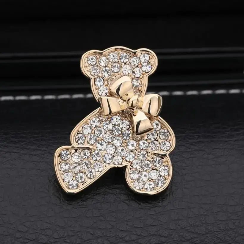 Teddy bear brooch - Jewelry Universe - Jewelry making