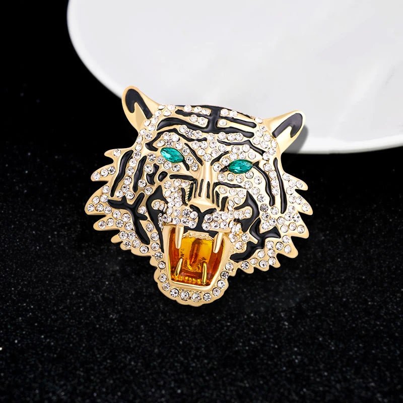 Tiger brooch - Jewelry Universe - Jewelry making