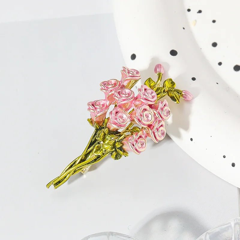 Vintage sunflower brooch - Jewelry Universe
