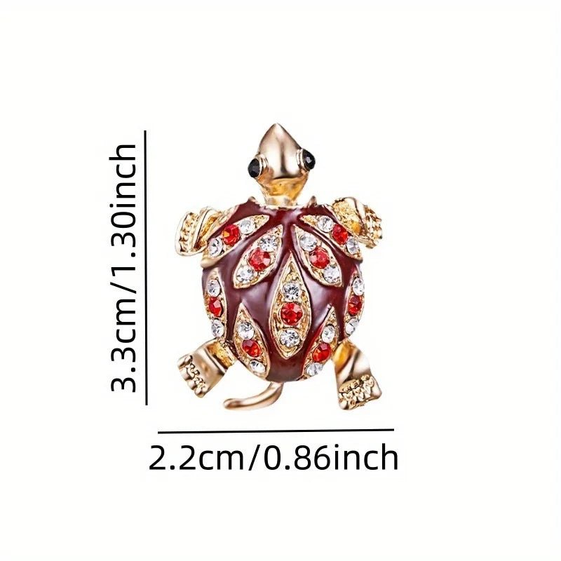 Vintage turtle brooch - Jewelry Universe