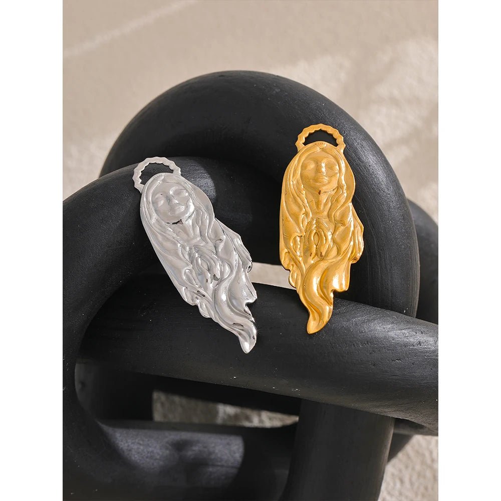Virgin mary brooch - Jewelry Universe - Jewelry making
