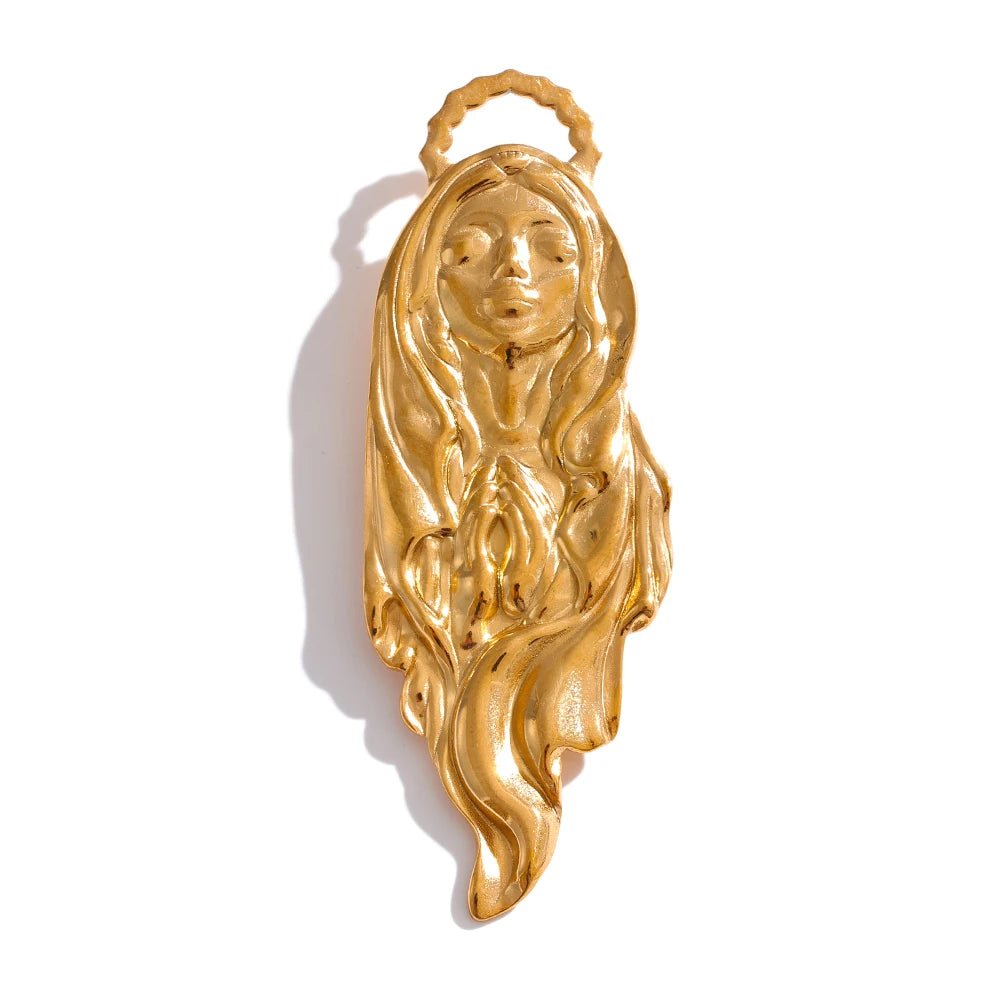 Virgin mary brooch - Jewelry Universe - Jewelry making