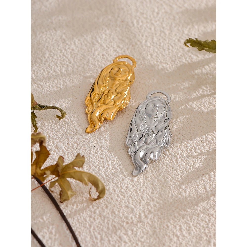 Virgin mary brooch - Jewelry Universe - Jewelry making