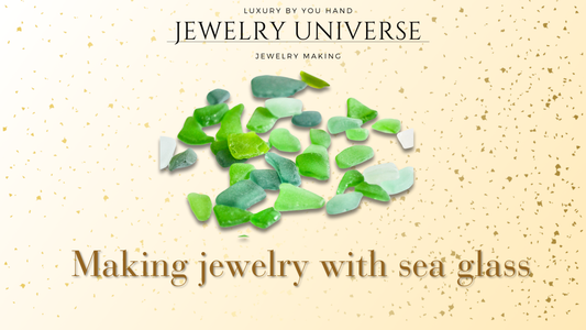 making jewelry with sea glass