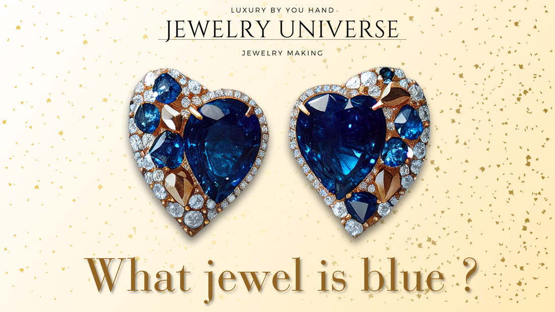 What jewel is blue ?