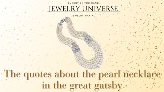 The quotes about the pearl necklace in the great gatsby