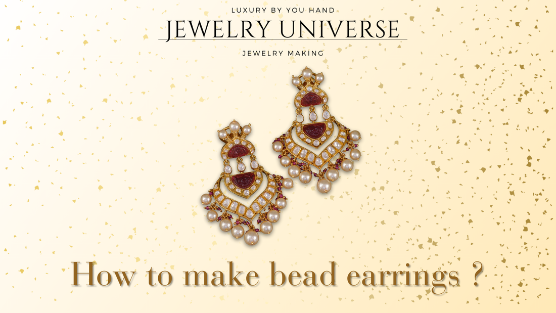 How to make bead earrings ?