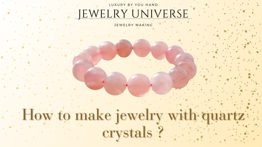 How to make jewelry with quartz crystals ?