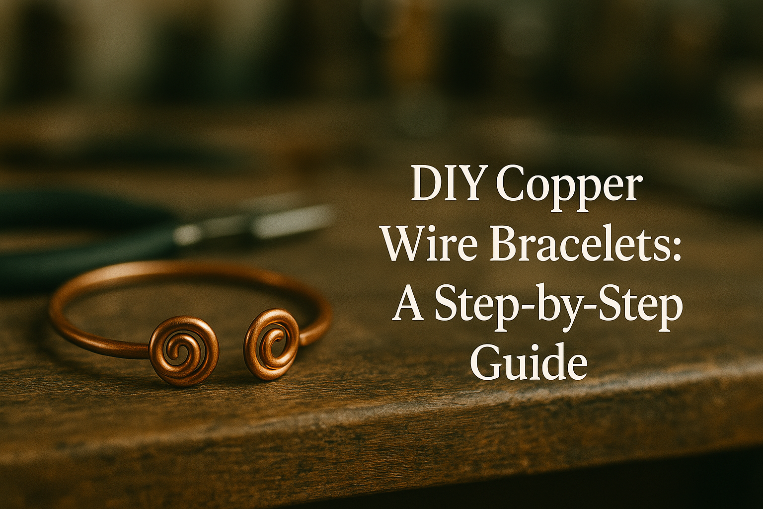 DIY Copper Wire Bracelets : A Step-by-Step Guide – Jewelry Universe ...