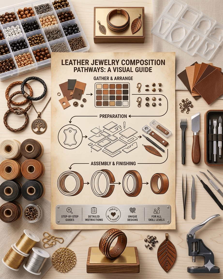 Leather jewelry course