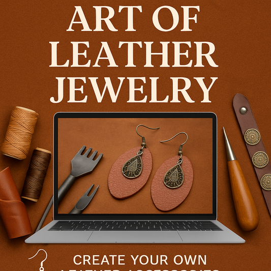 Art of leather Jewelry