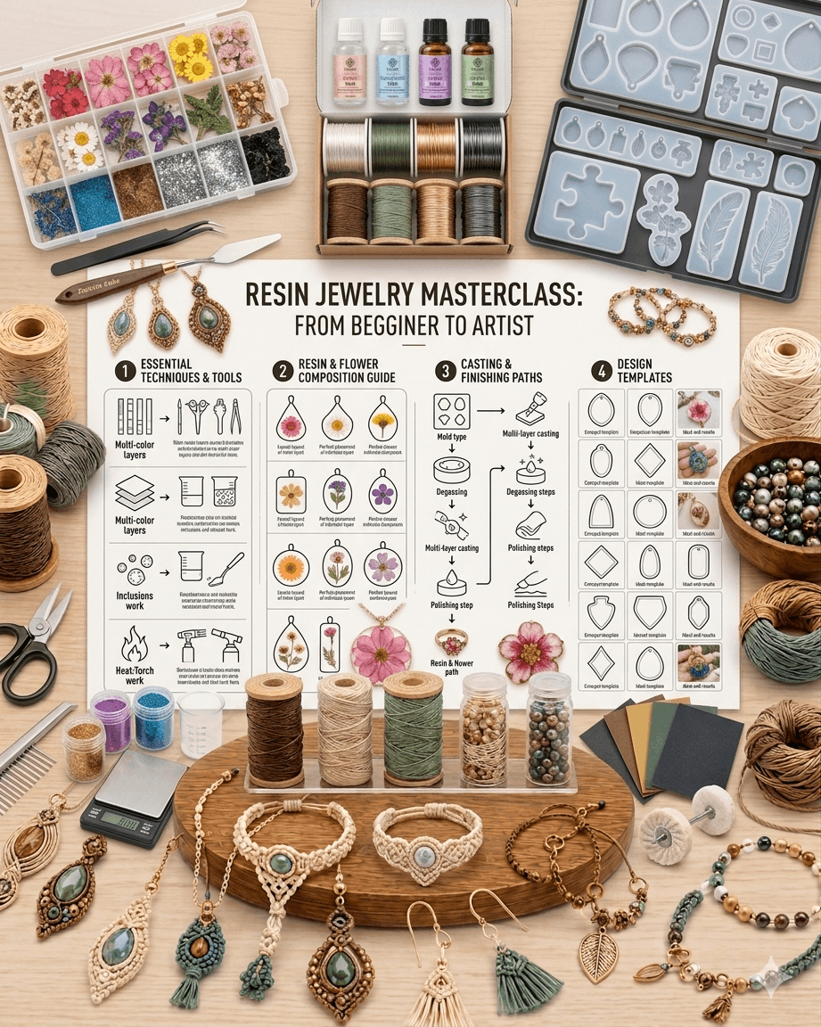 Macrame jewelry course