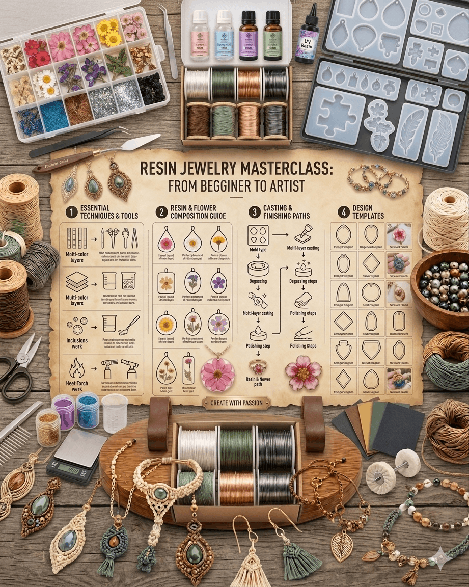 Macrame jewelry course