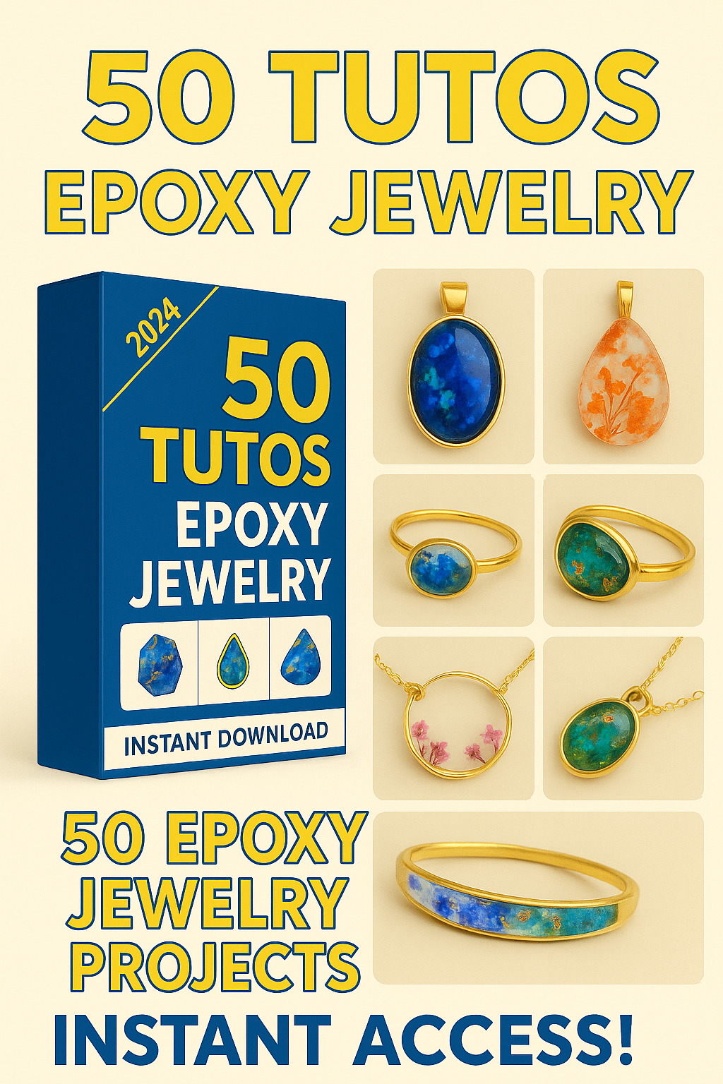 Art of Epoxy Jewelry