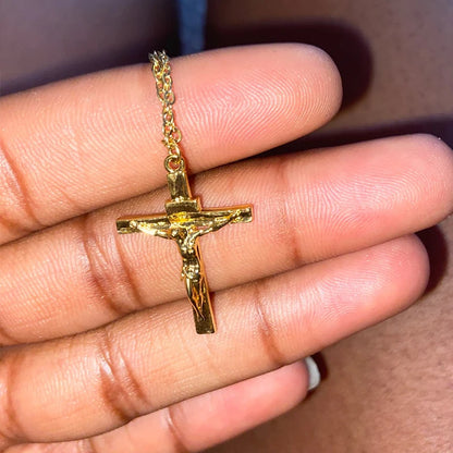 Jesus on the cross pendant