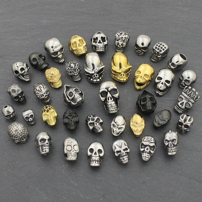 Skull beads for bracelets