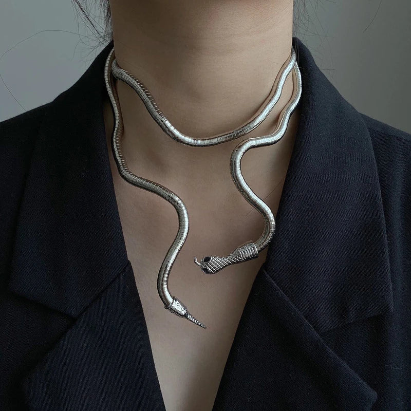 Serpent necklace