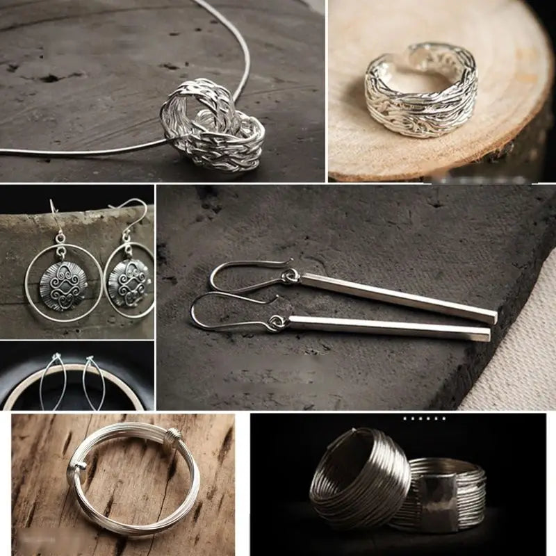 Silver wire for jewelry