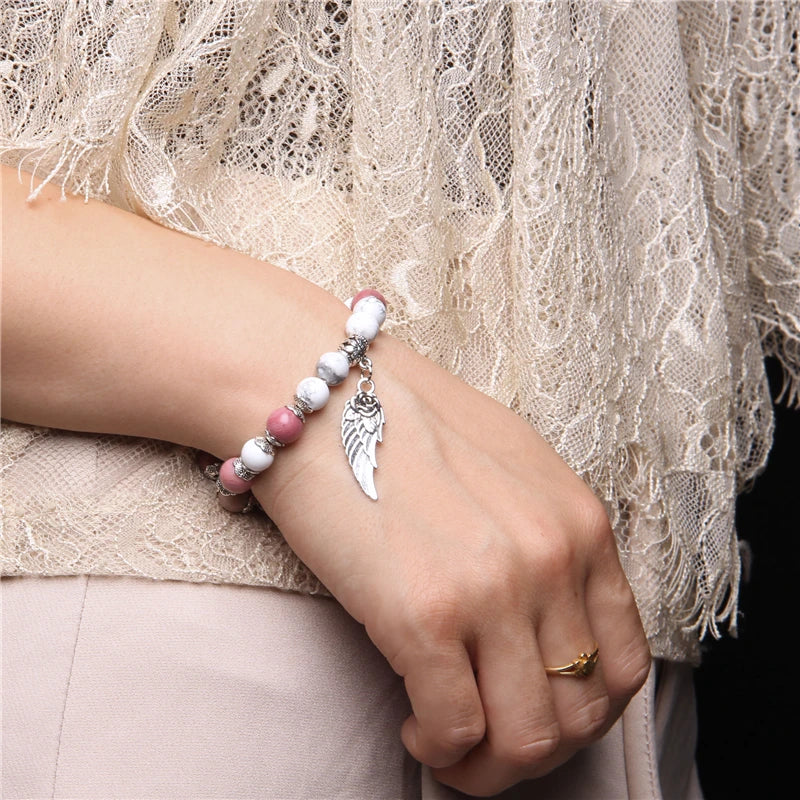 Angel wing bracelet