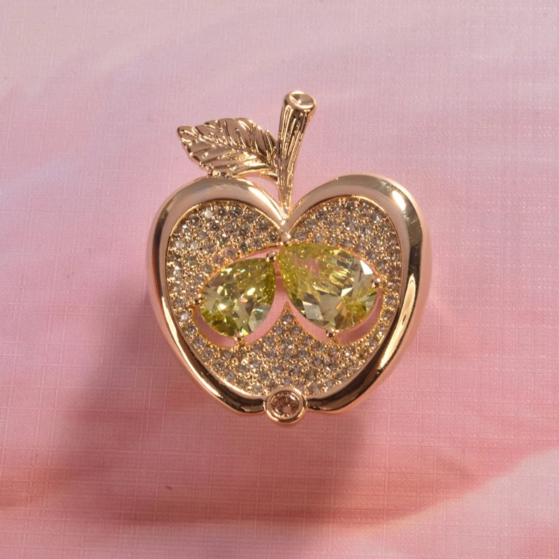 Apple brooch