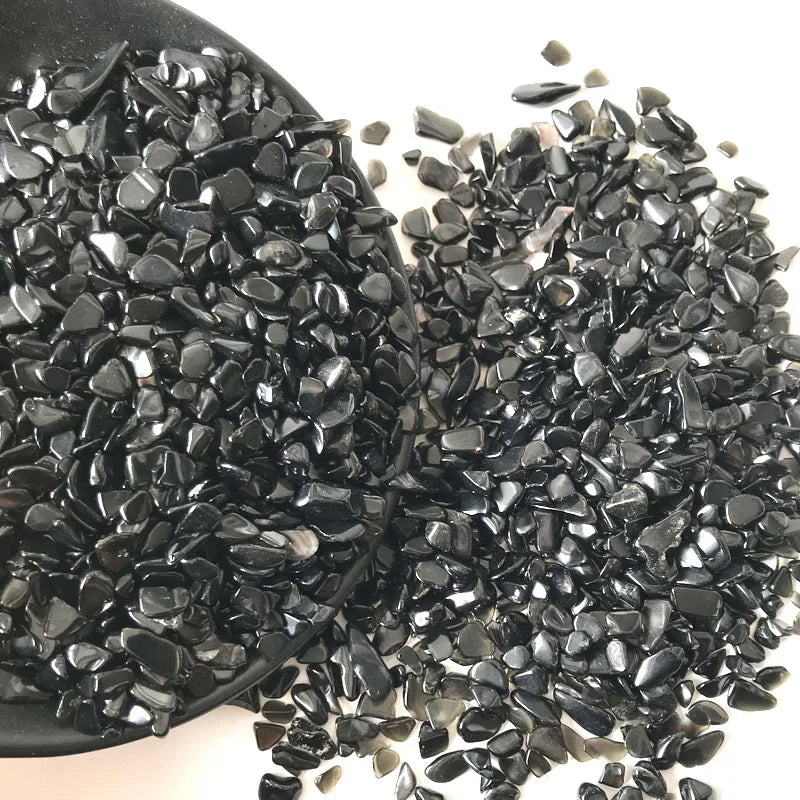 Black stones for jewelry