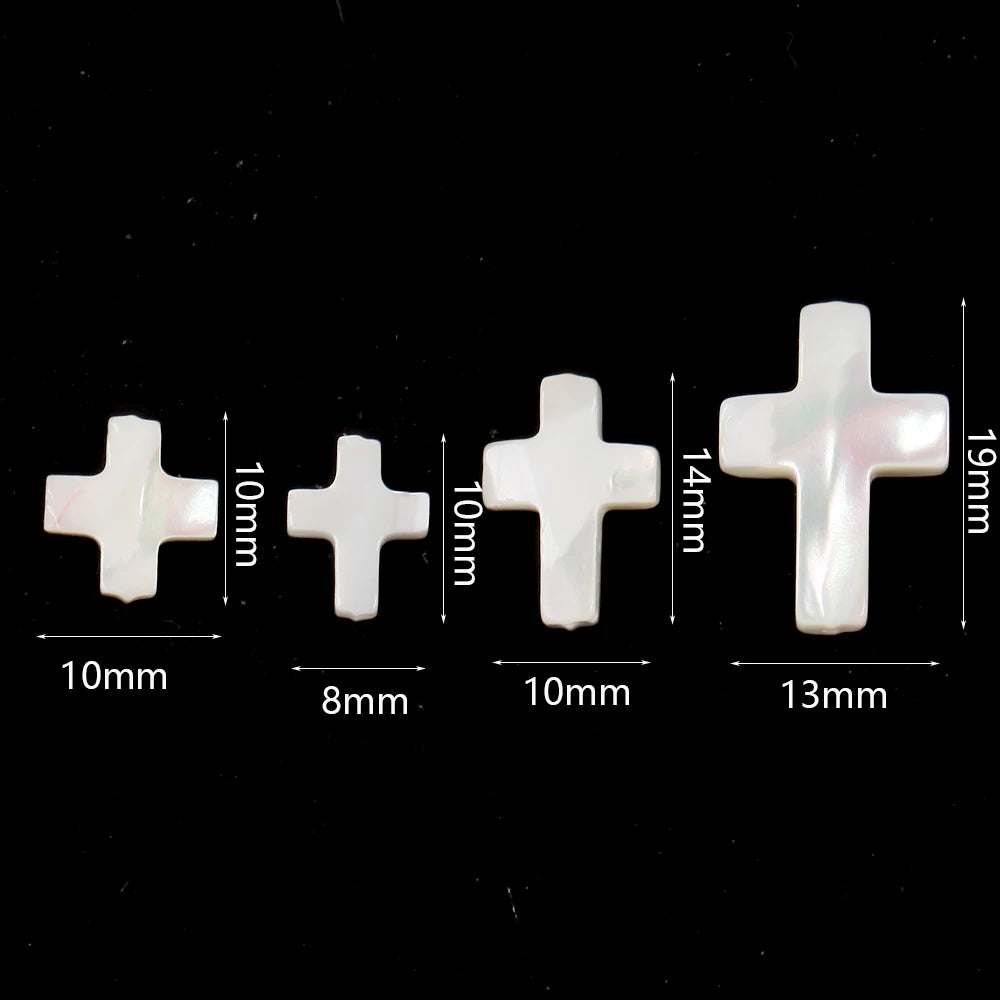 Crosses for bead bracelets