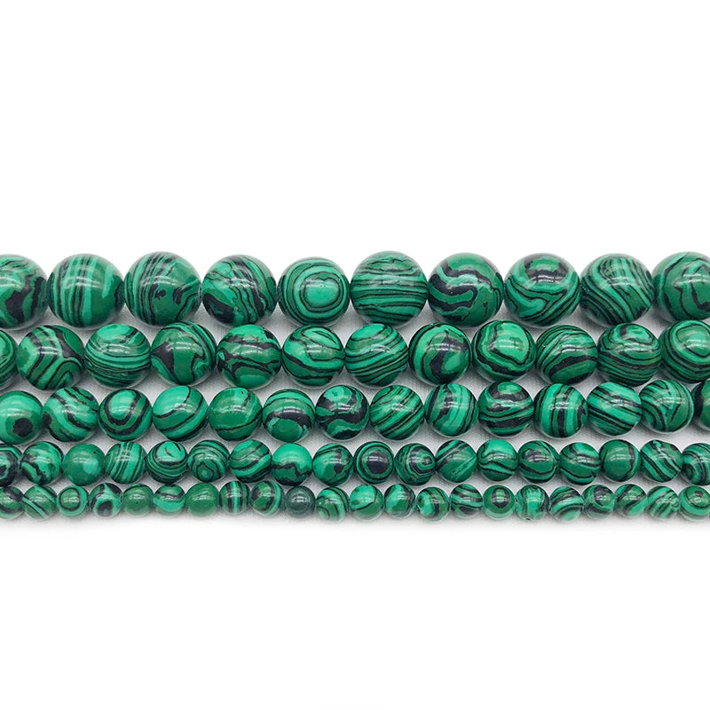 Malachite beads