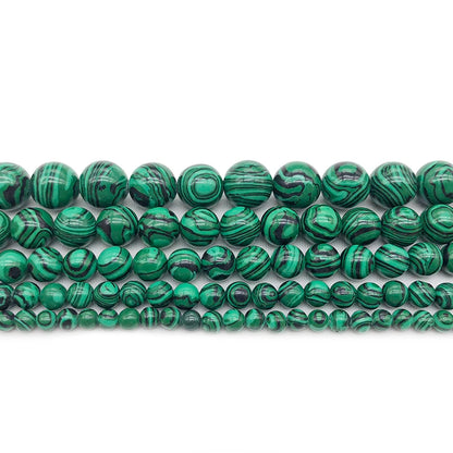 Malachite beads