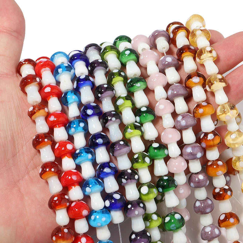 Mushroom beads