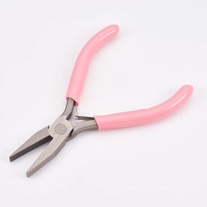 Flat nose pliers for jewelry making