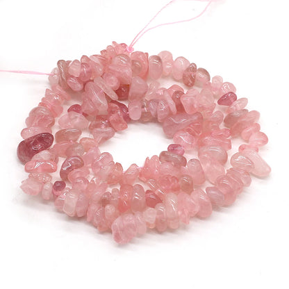 Rose quartz beads