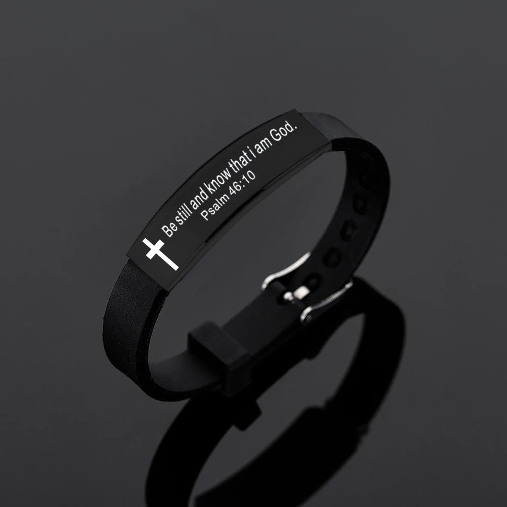 Bible quote bracelet