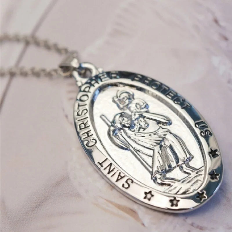 St. christopher pendant