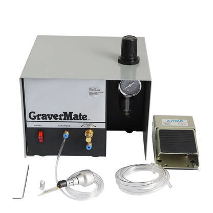 Metal engraving machine for jewelry