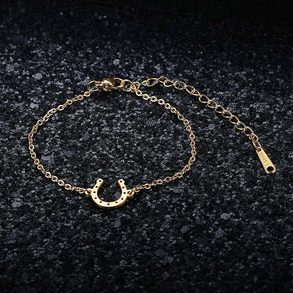 Horseshoe bracelet