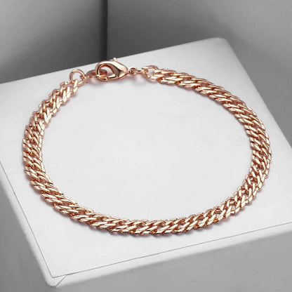 Mens rose gold bracelet