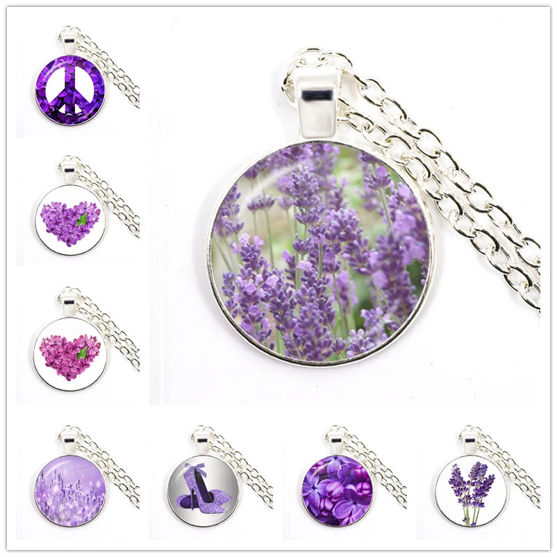 Lavender necklace